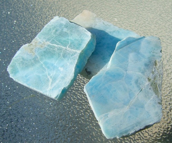 More Crystal Fakes: Healerite, Larimar & Galena Geodes?