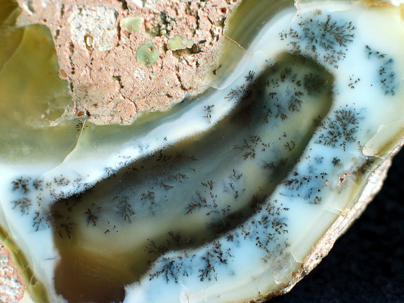 Merlinite Dendritic Opal variety