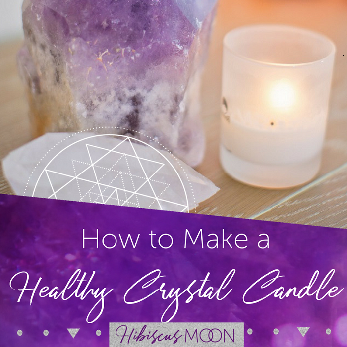DIY Crystal Candle Tutorial - Grow and Make