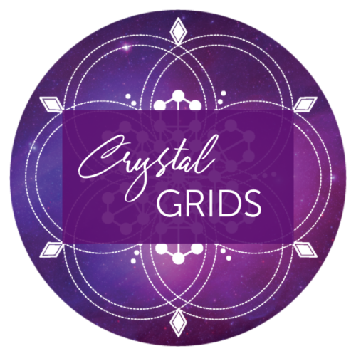 Crystal Grid Template - Discount - Hibiscus Moon